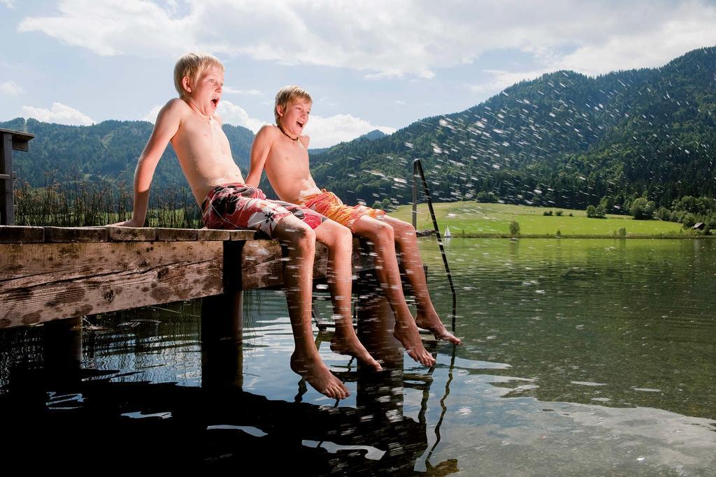 Landhaeusl Villa Weissensee Eksteriør bilde